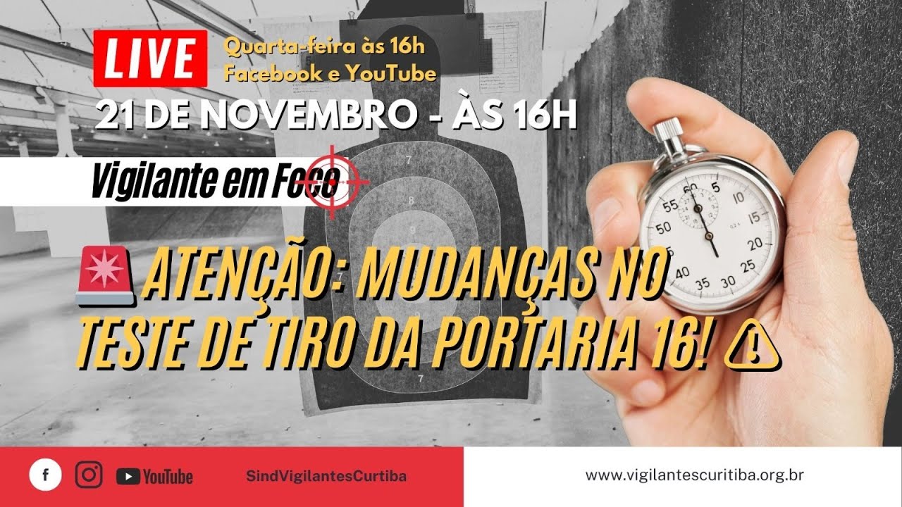 ATENÇÃO: MUDANÇAS NO TESTE DE TIRO DA PORTARIA 16! ⚠🎯 Fique por Dentro de Tudo o que Mudou!