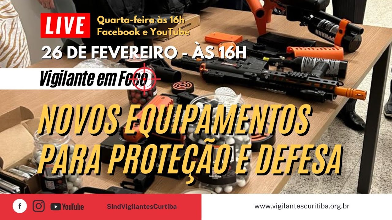 Regulamentação pode trazer novos equipamentos de proteção e defesa para a segurança privada