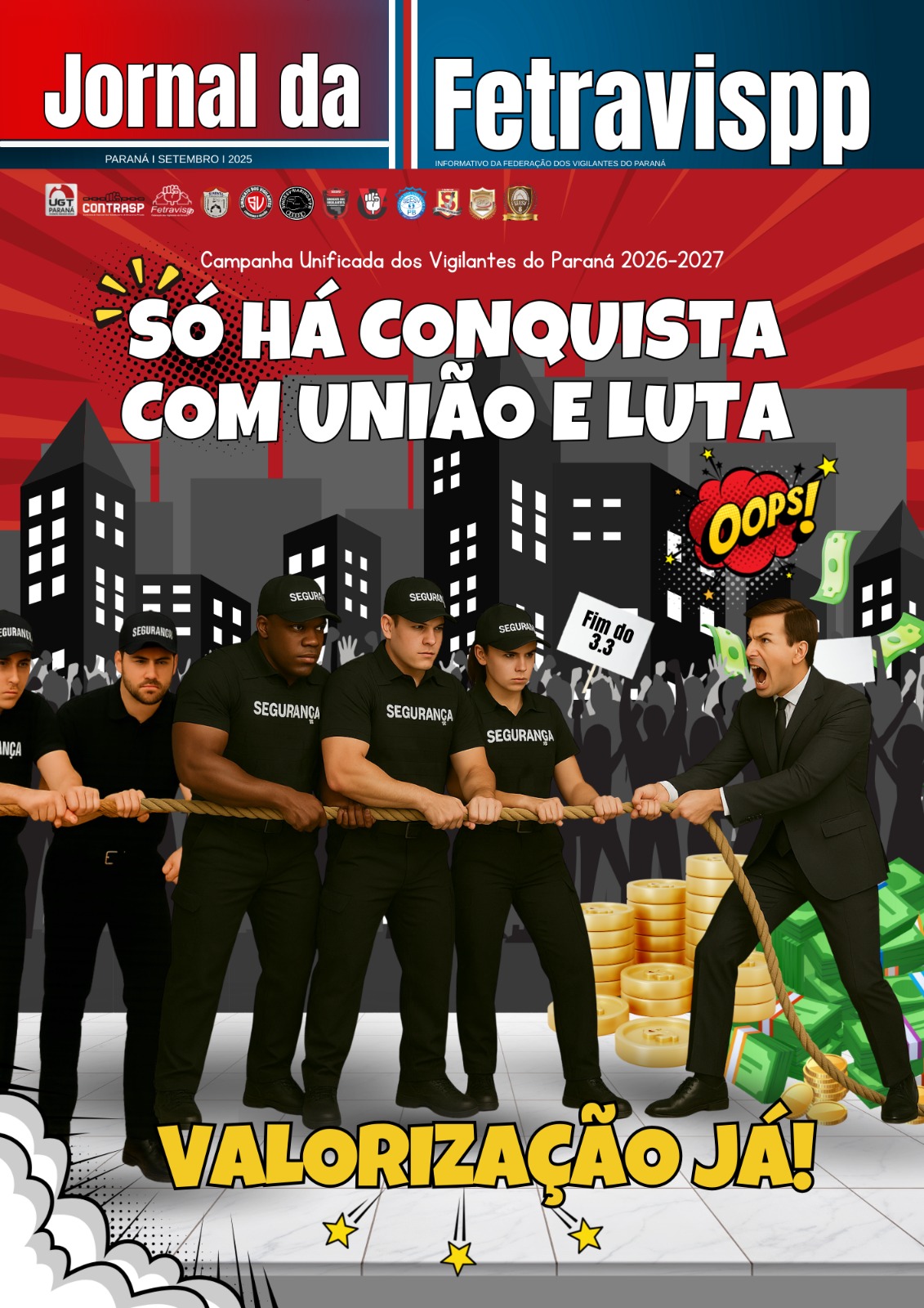 Campanha Unificada dos Vigilantes do Paraná  2026/2027