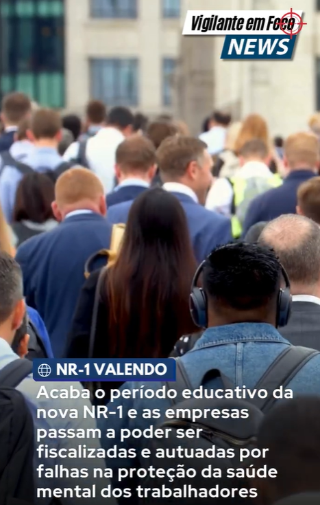 A nova NR-1 entrou em vigor e agora a saúde mental do trabalhador também passa a ser obrigação das empresas.